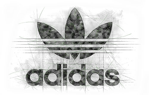 Adidas nazwa i logo