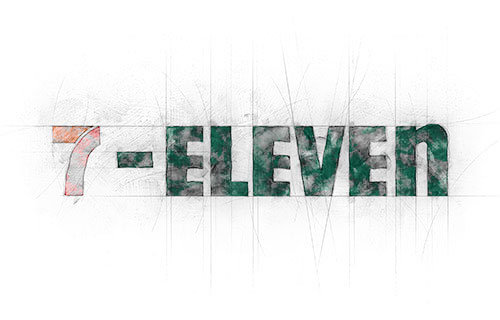 7-Eleven logo i nazwa