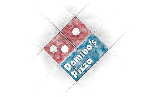 Domino's Pizza nazwa i logo